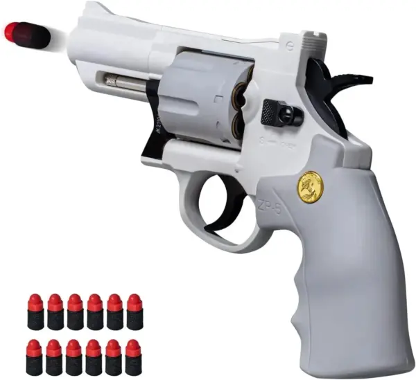 Mechanical Continuous Firing Toy Gun ZP5 357 Revolver - Image 4