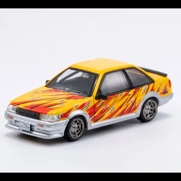 DCT AE86 1/64 Diecast Sports Car Model - Image 4