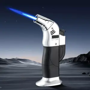 Windproof Metal Torch Gas Lighter JC for Cigars and Cooking 32 Sddb9fe054f4143c186eb6491aaa37b69g