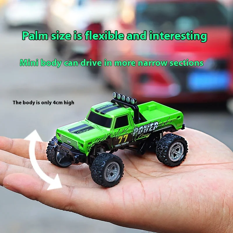 1:64 Mini Off-Road RC Car with Alloy Details 2 1:64 Mini Off-Road RC Car with Alloy Details - Image 2