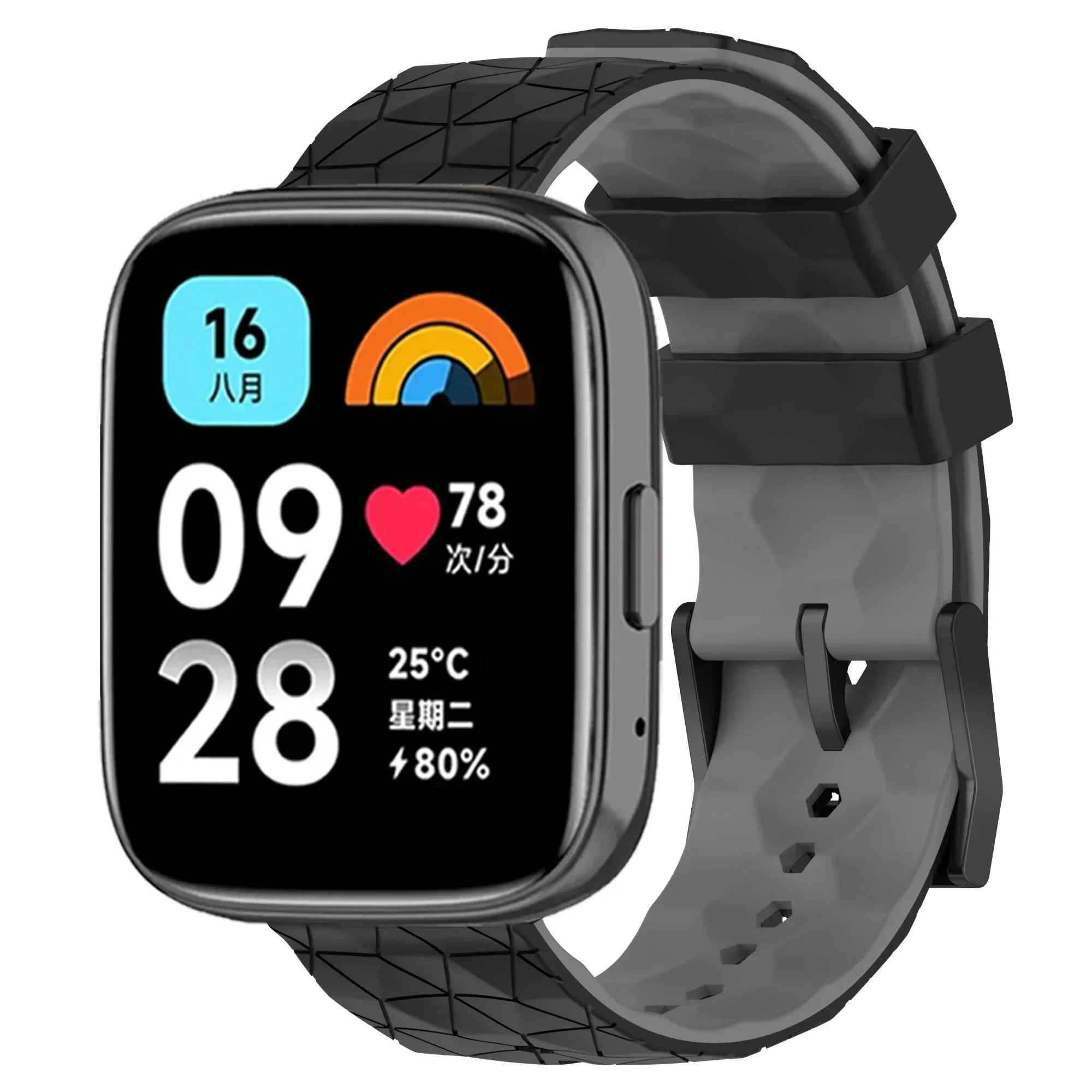 Silicone Strap for Xiaomi Redmi Watch 3 Lite 23 Silicone Strap for Xiaomi Redmi Watch 3 Lite - Image 23