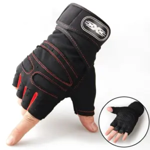 Unisex Fitness Half Finger Gloves for Workout 25 Sde39ac688549495687e03a60d3184e08r