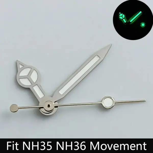 Silver/Gold N H35 Watch Hands for NH35 ETA 286 Movement - Image 45