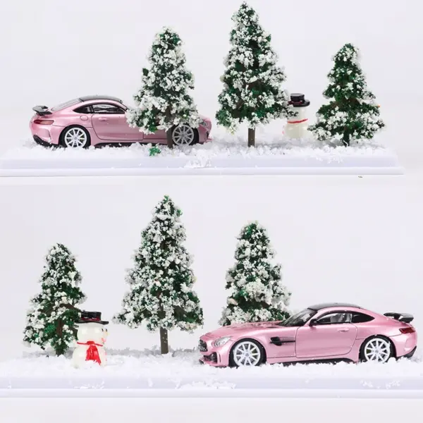 Fine Works 1:64 AMG Christmas Diecast Car - Image 4