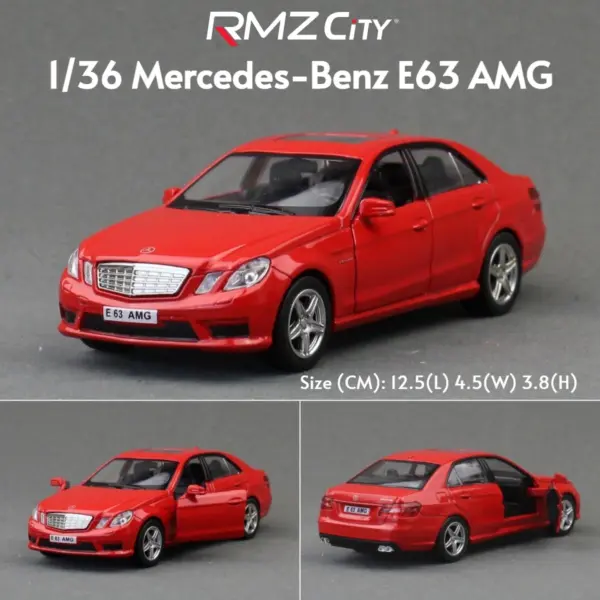 Mercedes-Benz SUV Diecast Model RMZ City 1:36 - Image 9