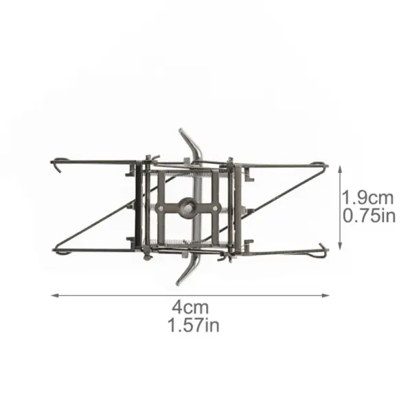 HO Scale Electric Train Pantograph - Model HO-199 - Image 4