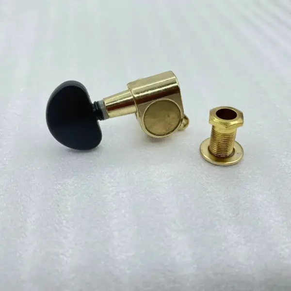 Golden 6-Piece Guitar Tuner Peg Set for Acoustic/Electric - Image 3