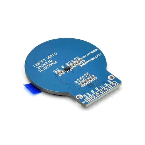 1.28 Inch Round TFT LCD Display Module 240x240 RGB - Image 4