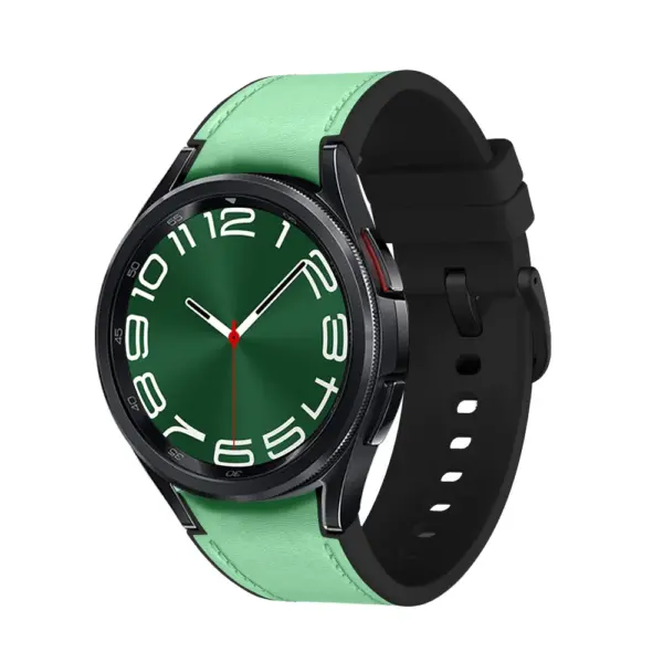Leather and Silicone Band for Samsung Galaxy Watch 4/5/6/7 Series - Image 16