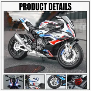 1:9 Scale RR1000 R1250 GS Motorcycle Model Toy 9 Sdf32ea3c950c4c1c8afee766d142525dZ