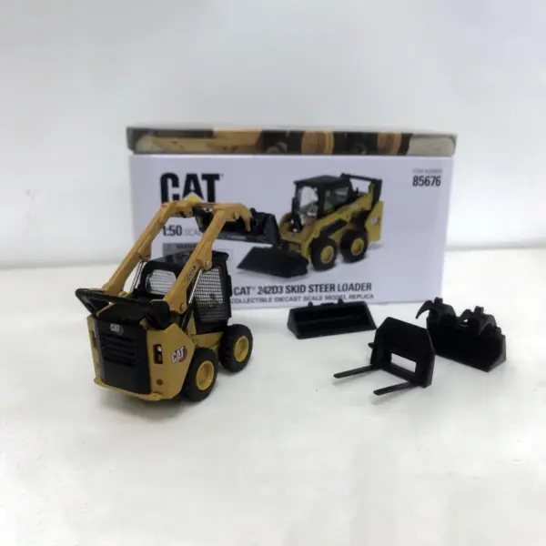 CAT 242D3 Scale Diecast Wheel Loader Model - Image 3