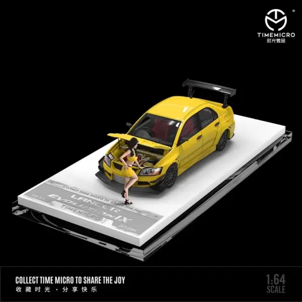 Time Micro 1/64 Lancer Evolution IX Diecast Model Car - Image 5