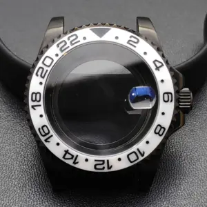 GMT 40.5mm Bidirectional Sapphire Watch Case for NH34/NH35 99 Sdff410a9c4cd420490ba9c8e6582fdfeL