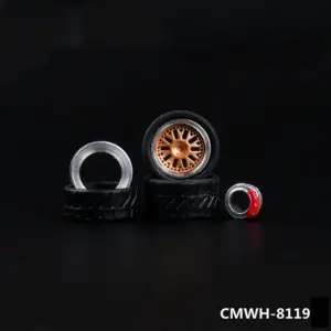 1/64 Alloy Wheel & Tire Set for Model Cars 55 Sdffd90ee4f9843b18a914052282d4803P 8