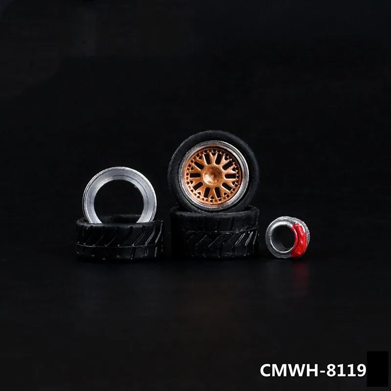1/64 Alloy Wheel & Tire Set for Model Cars 18 1/64 Alloy Wheel & Tire Set for Model Cars - Image 18