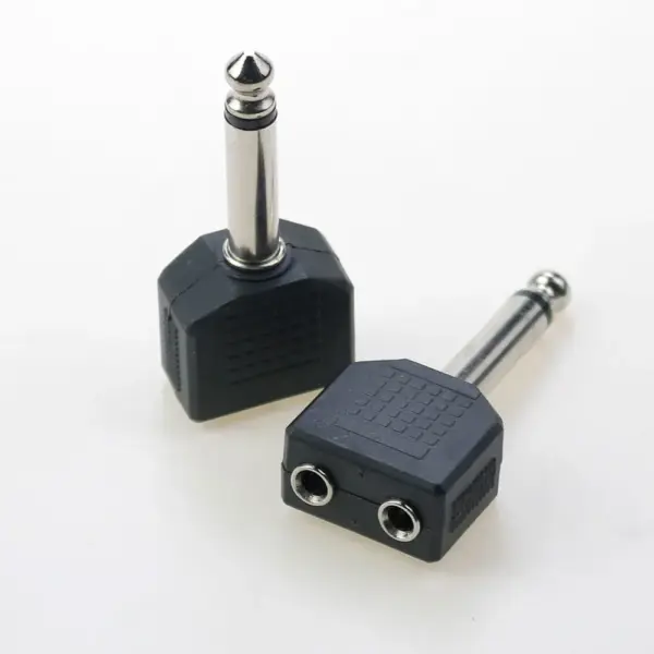 6.35mm to Dual 3.5mm Stereo Y Splitter Adapter - Image 7