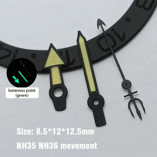 Green Luminous Watch Hands for NH35 NH36 Watches - Image 24