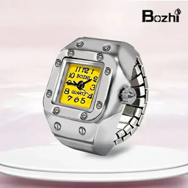 Vintage Punk Quartz Finger Watch Ring for Men Women - Image 10