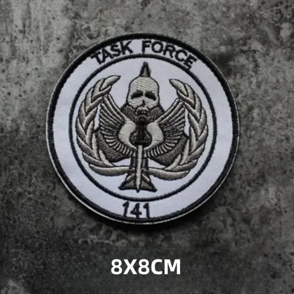 Call of Duty Skull Embroidered Tactical Patches 8cm - Image 5