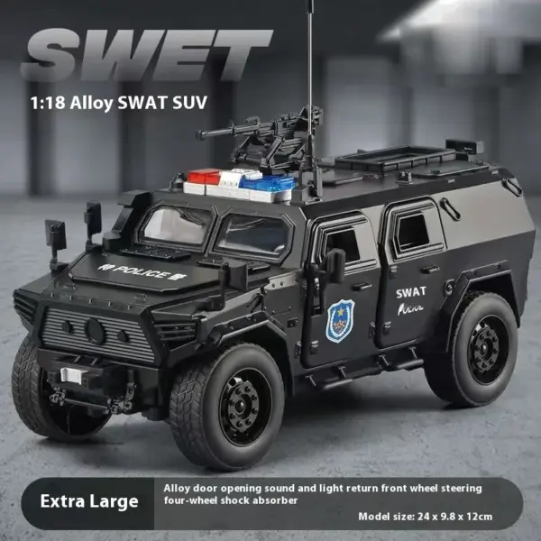 1/18 Maisto Dongfeng M-Terra Armored SUV Model - Image 12