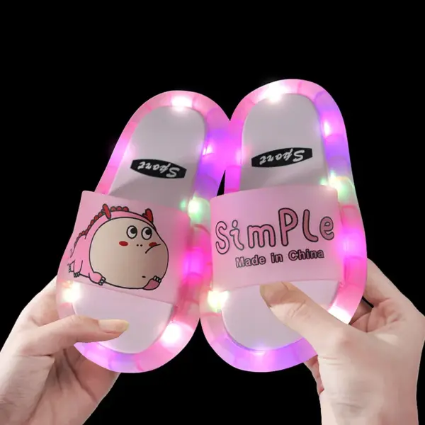 Lighted Animal Kids Slippers for Boys Girls - Image 2