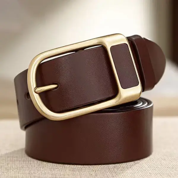 Premium Leather Casual Belt for Men - Image 10