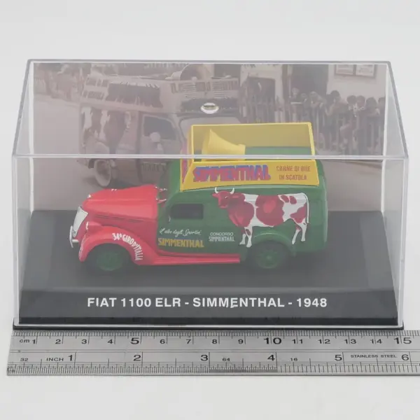 Ixo 1:43 Fiat 1100 ELR Simmental 1948 Model - Image 6