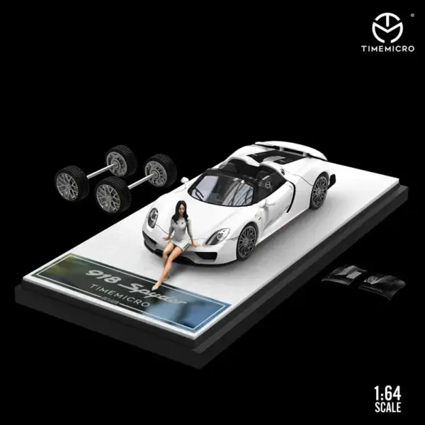 Time Micro 1:64 918 Spyder Diecast Model Car - Image 5