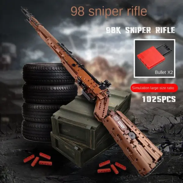 Mauser 98K Sniper Lego-Style Building Set - Image 4