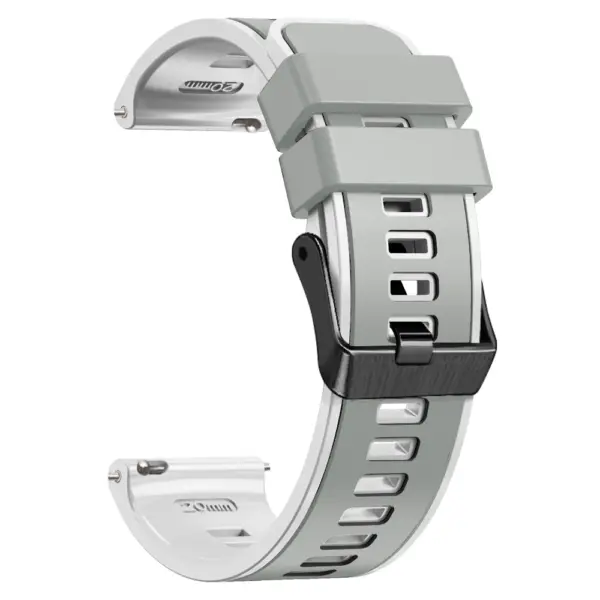 C20 Pro 22mm Silicone Watch Strap for Smartwatch - Image 15