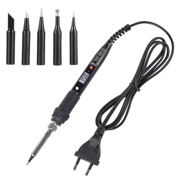 JCD 80W Adjustable Soldering Iron Kit with LCD Display - Image 13