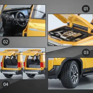 1/24 Toyota Land Cruiser PRADO Alloy Model 15 Se174e55f9dfa4ed0a931a0c1d618a95aY