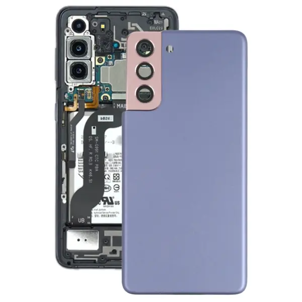 Samsung Galaxy S21 5G Battery Back Cover with Camera Lens - Image 3