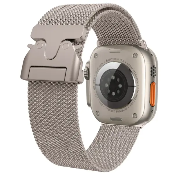 Milanese Loop Strap for Apple Watch Series 10/2 49mm - Image 10