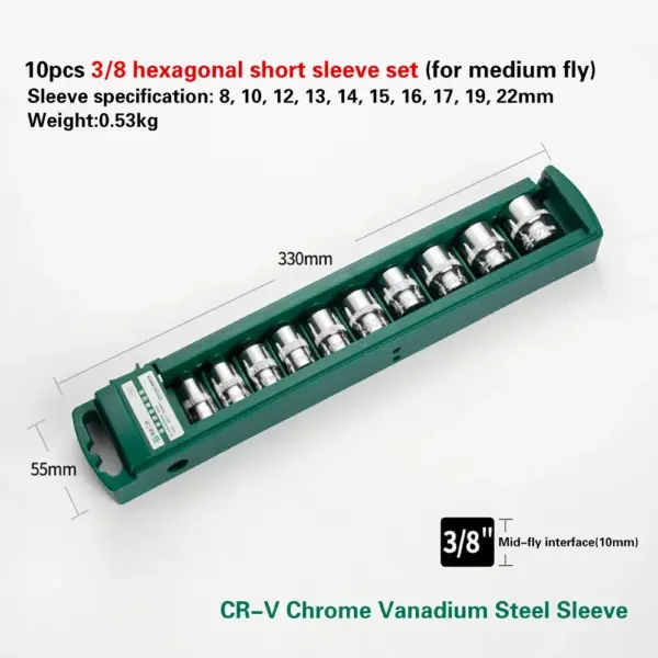 Hex Socket Set 5-24mm for Reliable Tooling - Image 11