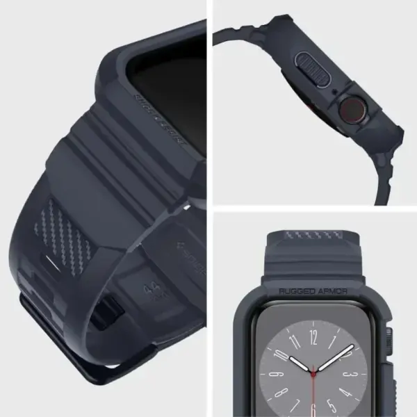 Rugged Carbon Case for Apple Watch Ultra2/9/8/7/6/SE Series 5-9 - Image 3