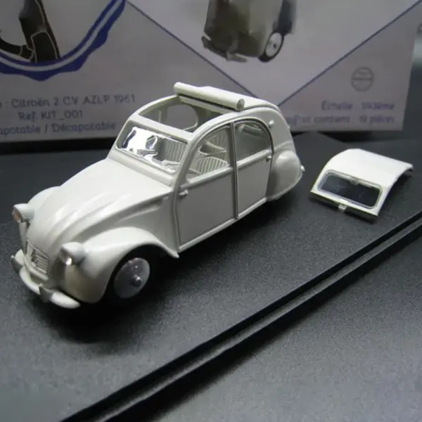1/43 Scale 2CV AZLP Classic Alloy Model Car - Image 5