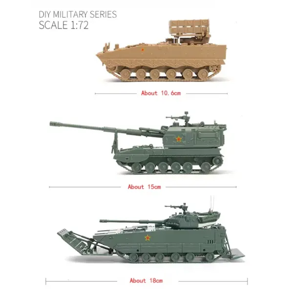 1:72 Military Radar Cougar 6X6 Model Kit - Image 5