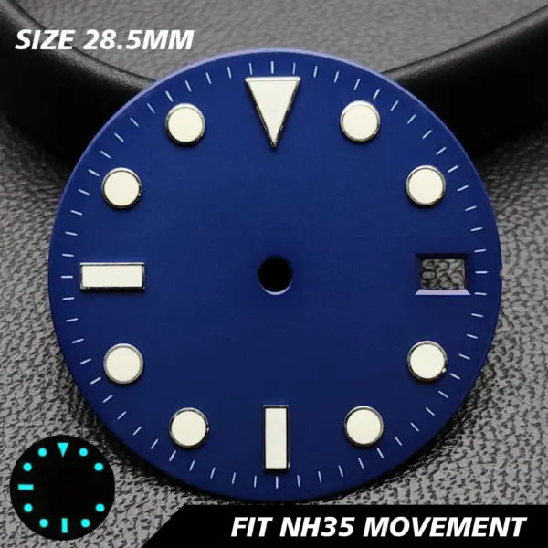 28.5mm GMT Calendar Watch Dial for NH34 NH35 Models - Image 53