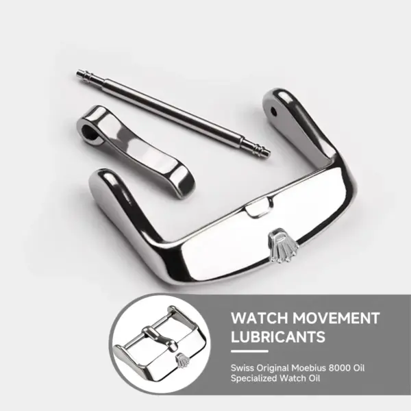 Stainless Steel Watch Buckle for Rolex Models - Image 2