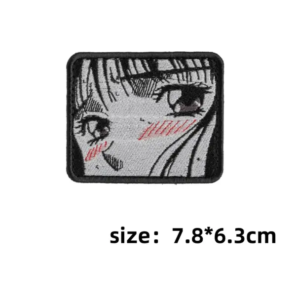 Anime Demon Slayer Hook and Loop Patches for Clothing - Image 5