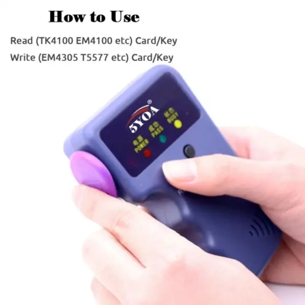 RFID Card Duplicator 125KHz Handheld Cloner - Image 5