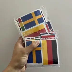 Flags Sticker Set for Indoor Outdoor Use 13 Se2513942321d48c681f2950b78eadc14U