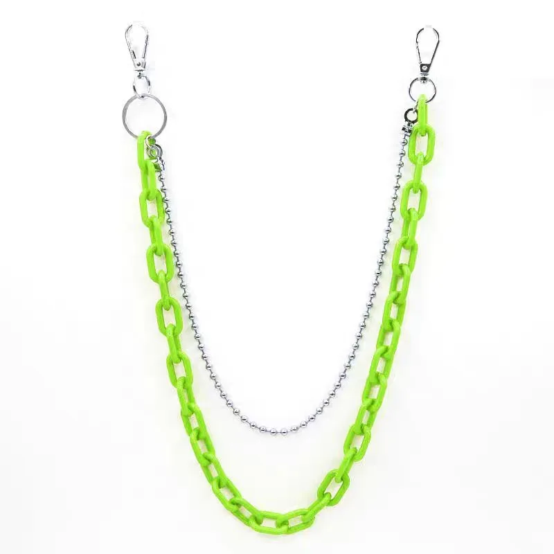 Silver Punk Waist Chain for Women Jeans 4 Silver Punk Waist Chain for Women Jeans - Image 4