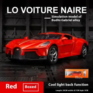 1:24 Bugatti La Voiture Noire Diecast Model 18 Se2690669e5b546ea8927adc04b655238J