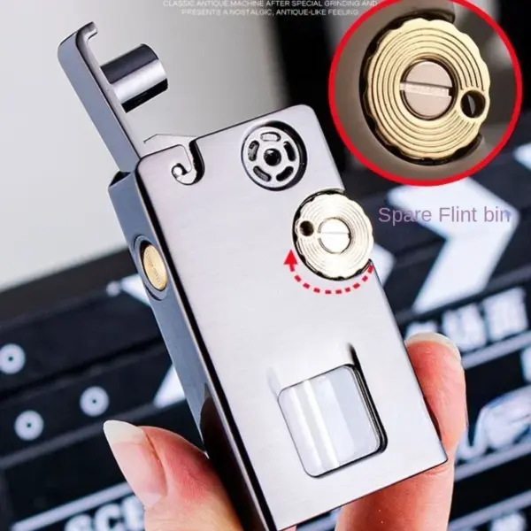 ZORRO Kerosene Lighter with Dual Ignition - Image 3