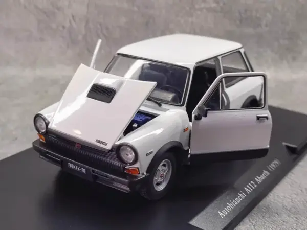 1/24 Alloy Autobianchi A112 Abarth Model Car - Image 2