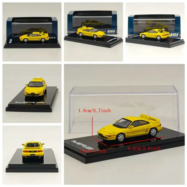 1/64 Honda MR2 SW20 GT-S Diecast Model Car - Image 2