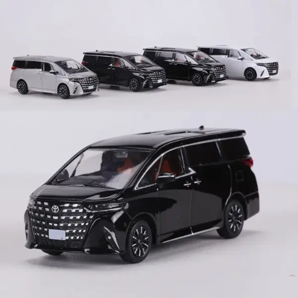1:64 Scale Alphard 2023 MPV Alloy Diecast Model - Image 2