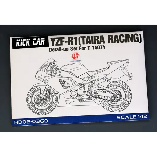 Hobby Design 1/12 Metal Motorcycle Upgrade Kit - Image 23